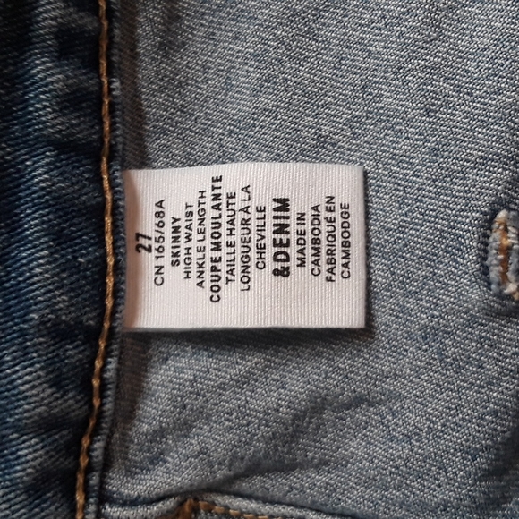 💕CUTE New💕H&M Skinny High Waisted Jeans - Picture 5 of 5